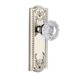 thumbnail image 4 of Grandeur 814870 Parthenon Solid Brass Rose Privacy Door Knob Set - Brass, 4 of 7