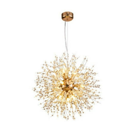 

Modern Crystal Chandeliers Elegant And Decoration For Hotel Coffee Shop Office Silver Warm Light 12 Lamp