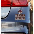 thumbnail image 4 of Collegiate NCAA Décalcomanie Voiture en Vinyle Résistant aux Intempéries (Université de l'État du Texas), 4 of 4