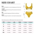 thumbnail image 6 of Daiia Leopard Print Women's Bikini Set Two Piece Swimsuit High Waisted Bikini Adjustable Straps Bikini Perfect for Beach, Pool, and Summer Vacation-XX-Large, 6 of 9