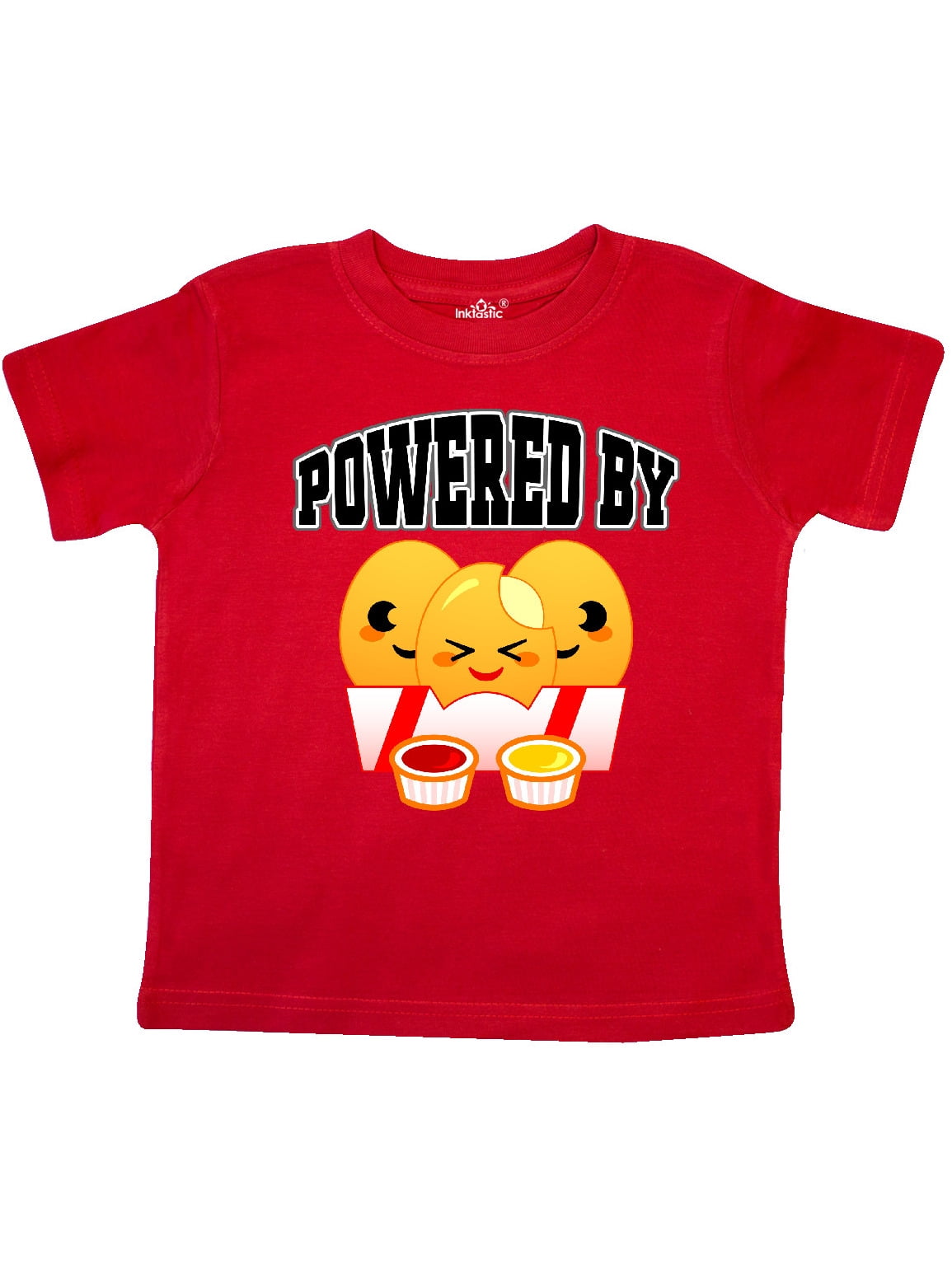 INKtastic Powered by Chicken Nuggets Toddler TShirt