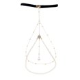 thumbnail image 1 of Thigh Chain Two Layers Elastic Rope Jewelry Sexy Sparkling Leg Chain for Club, 1 of 8