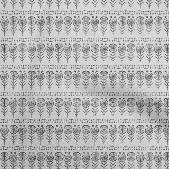 oneOone Viscose Chiffon Light Gray Fabric Asian Block Sewing Craft Projects Fabric Prints By Yard 42 Inch Wide