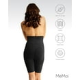 thumbnail image 6 of Women's MeMoi MSM-108X Plus SlimMe Seamless High Waisted Thigh Shaper (Black 1X), 6 of 7