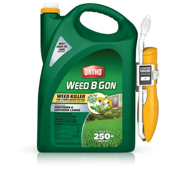 Ortho Weed B Gon Weed Killer for Lawns Ready-to-Use, 1 gal with Comfort Wand