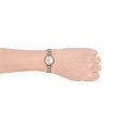 thumbnail image 3 of Fossil Womens Carlie Mini Quartz Stainless Steel Three-Hand Watch, Color: Rose Gold/Silver Model: ES4649, 3 of 4