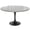 Multi-color, variant on LeisureMod Verve Modern 48" Stone Dining Table in Steel Base Gray