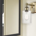 thumbnail image 2 of 516-1W-AB-G342 Innovations Lighting Hadley - 1 Light Wall Sconce In Art Deco Style-9 Inches Tall and 4.5 Inches Wide-Antique Brass Finish-Clear Glass, 2 of 3