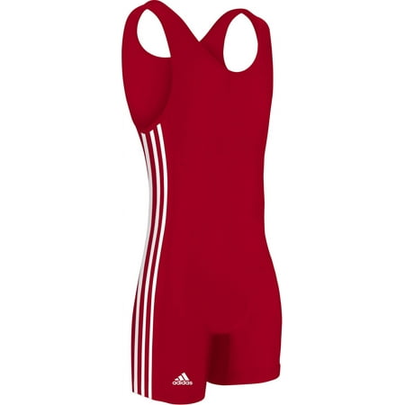 UPC: 0818423011691 | adidas Three Stripe Wrestling Singlet