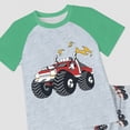 thumbnail image 4 of Toddler Boy Summer Outfit Cartoon Printed Short Sleeve Shorts Clothes Casual Summer Kids Suit Boys Clothing Set 2-8T, 4 of 4