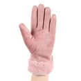 thumbnail image 4 of Guantes Calefactores Invierno Calefacción USB Calentamiento Eléctrico Invierno para Mujeres Vehículo Eléctrico Ciclismo Al Aire Libre Calefacción Eléctrica (Rosa) [Versión Interruptor Rosa], 4 of 9