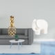 thumbnail image 2 of Escultura de de resina de mesa, figura decorativa de animal dorado, adorno para oficina, dormitorio, sala de estar, armario, chimenea, estant, 2 of 8