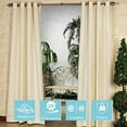 thumbnail image 2 of Pro Space Indoor/Outdoor Curtains Grommet Curtain 1 panel, 2 of 5