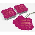 thumbnail image 5 of Inkdotpot Pack Of 50 Thank You For Celebrating The Mother To Be Baby Shower Paper Tags DIY Craft Bracket Shape Real Gold Foil Hang Tags, 5 of 7