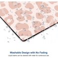 thumbnail image 2 of Mouse Pad, Pink Leopard Mouse Pad Designs, Cute Mouse Pads Square Waterproof Computer Mouse Mat Non-Slip Rubber Base MousePads for Office Laptop Women Girly, 2 of 6