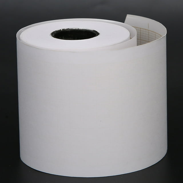 10 Pcs Papier Thermique pour Électrocardiographe Papier d'Impression pour Machine d'Électrocardiographe Papier de Dessin Papier pour Imprimante Thermique Rouleaux de Papier Thermique