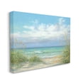 thumbnail image 3 of Sea Shoreline Horizon Scenery Coastal Painting Gallery Wrapped Canvas Print Wall Art, 3 of 7