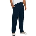 thumbnail image 1 of Hanes Mens Comfort Soft Eco Smart Fleece Sweatpants, 2XL, Navy, 1 of 1