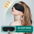 thumbnail image 2 of Máscara de dormir 3D BANYUO Antifaz para ojos respirable bloquea la luz, 2 of 4