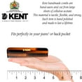 thumbnail image 3 of Kent A FOT Handmade All Fine Tooth Saw Cut Beard Comb - Pocket and Travel Comb - Styling Comb or Wet Comb for Fine or Thinning Hair, Beard Care, and Hair Care for the Essential Kent Beard Kit, 3 of 28