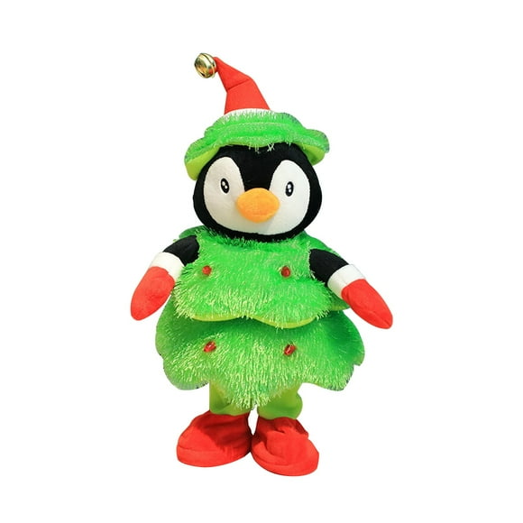 Yhmxh Toddler Toys Christmas Santa Claus Twerking Santa Claus Figurine Shaking Hips Walking Music Dolls For Holiday Christmas Ornament Gift Baby Toy Sensory Activity for Newborns Ages 3+ Months