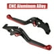 thumbnail image 5 of Palancas de embrague de freno Unique Bargains ajustables para Honda Monkey 125 negro rojo, 5 of 7