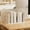 White, variant on YIMWNYI Desktop Bookshelf, Plastic Material Book Storage Rack, Sturdy, Lightweight, Space Saving Organizer, Versatile File Storage, Easy Assembly, Durable Multi-layer Design