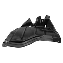 TRQ Front Left Forward Inner Fender Liner Black Drivers Side Fits Select 2008-2022 Toyota Sequoia TO1248153