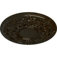 thumbnail image 3 of 32 3/4"OD x 2 1/2"P Jackson Ceiling Medallion (Fits Canopies up to 13 1/2"), Hand-Painted Bronze, 3 of 6