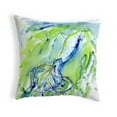 thumbnail image 2 of Betsy Drake KS356 12 x 12 in. Calamari Small No-Cord Pillow, 2 of 2