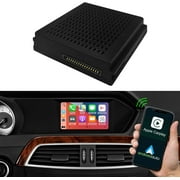 Road Top Wireless Carplay Compatible with Apple Carplay & Android Auto, Compatible with Mercedes Benz A/B/C/E/CLA/GLA/GLK/ML/SLK with NTG4.5 System, Support Bluetooth, Mirroring, Camera