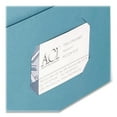 thumbnail image 3 of Smead 2-Pocket Folders Letter - 8 1/2" x 11" Sheet Size - 100 Sheet Capacity - Folder - 2 Pocket(s) - 11 pt. Folder Thickness - Leatherette - Blue - 1.76 oz - Recycled - 25 / Box, 3 of 3