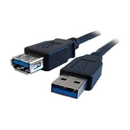 UPC: 0808447067422 | Comprehensive USB3-AA-MF-6ST 6 ft. Black Cable