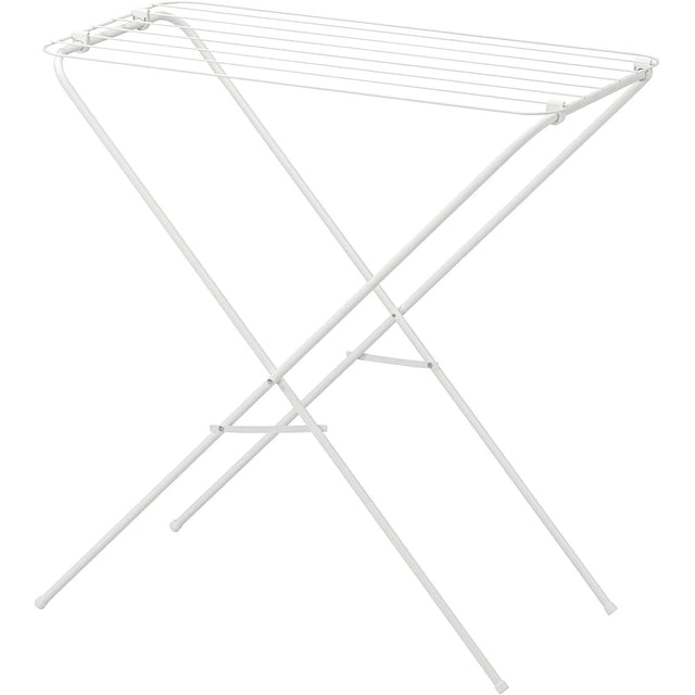 Tendedero de Piso Plegable ProudCo Acero con Pintura Inoxidable Blanca