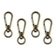 thumbnail image 5 of Paquete de 4 clips de gancho giratorio de acero inoxidable para embarcaciones marinas, herrajes, resorte Bronce, 5 of 9