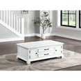 thumbnail image 3 of White Coffee Table - Lift Top For Daily Use Enhanced Convenience, 3 of 4