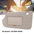 thumbnail image 3 of Car Sun Visor Shading Performance Excellent Beige Windshield Roof Sunvisor Assy Maxima 2016-2021, 3 of 7