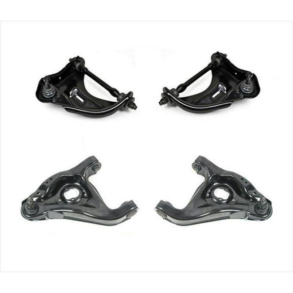 Lower and Upper Control Arms for 96-05 Chevrolet S10 GMC Jimmy Rear Wheel Drive