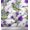 Violet, variant on Soimoi Cotton Duck Fabric Leaves & Clover Flower Print Fabric by The Yard 42 Inch Wide
