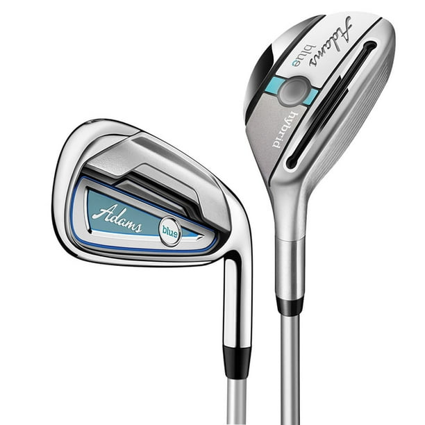 Adams Blue Hybrid Iron Set Ladies