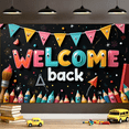 thumbnail image 5 of Colorful Design Welcome Back Banner for School Celebration Art Event Classroom Decoration, 5 of 9