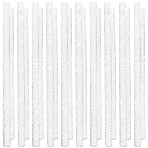 Ebaokuup 30 Pcs 10" Fiberglass Replacement Wicks for Torches, Lanterns & Oil Lamps