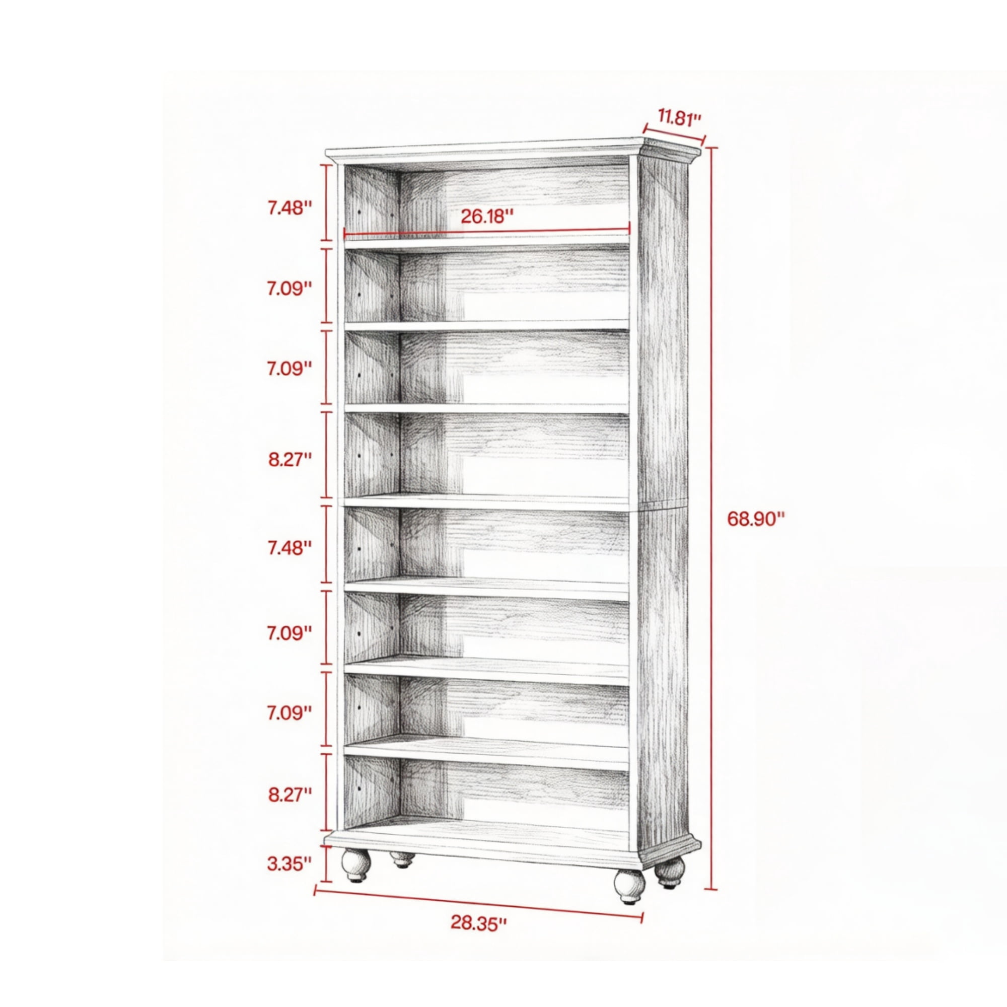 Bookshelf Bookcase