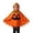 Orange-e, variant on Kids Pumpkin Unisex Hooded Cape Girls Dress up Clothes Halloween Boys 5-6 Years