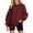 11-Wine264, variant on SONXAHE Women's Graphic Print Crew Neck Sweatshirt Oversized Fit Retro 90s Fall Pullover Tops