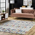 thumbnail image 2 of nuLOOM Moroccan Blythe Multicolor 4' x 6' Transitional Area Rug, 2 of 3