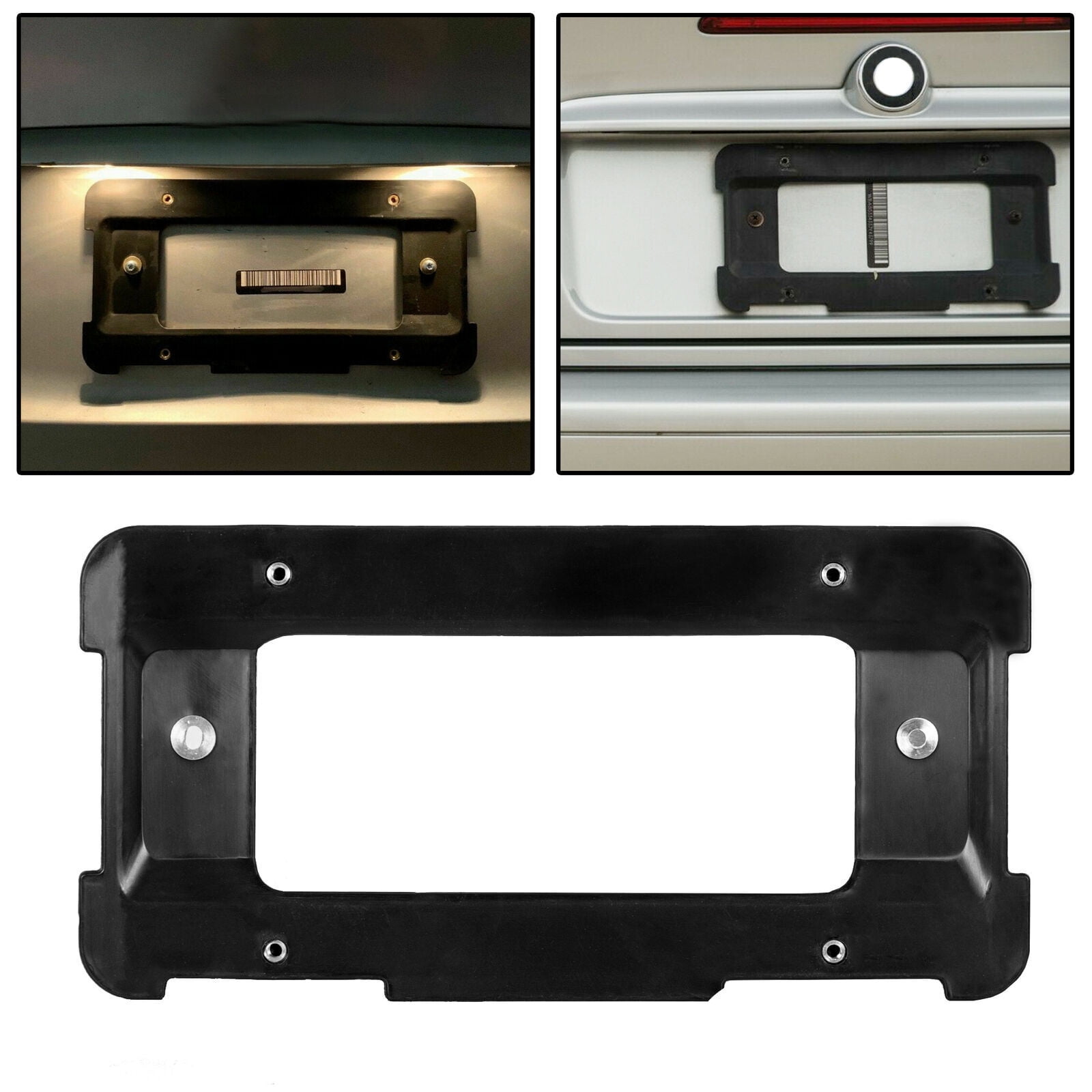 Rear License Plate Holder Bracket for BMW Mount Frame Tag Base W/ Screws Replacement for 51187160607 51188238061 68199 8238061 511882380615