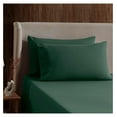 thumbnail image 3 of Twin Sheets Set - 3 Piece Twin Bed Sheets, Deep Pocket, Hotel Luxury, Extra Soft, Breathable and Cooling, Dark Green Sheets for Twin Size Mattresses, 3 of 9