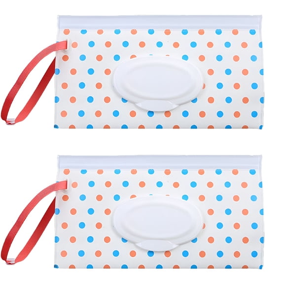 ACDANC Portable Wipe Holder, Baby Wipes Container, Reusable Wipes Case