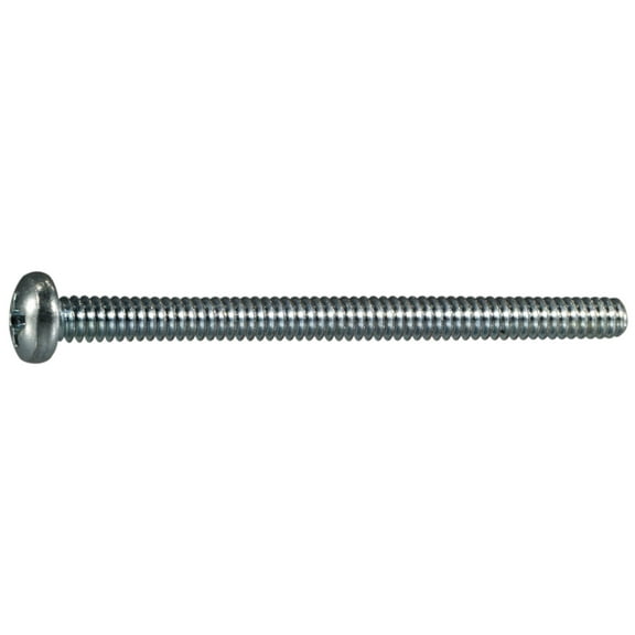 #4-40 x 1-1/2" Zinc Phillips Pan Head Machine Screws (24 pcs.)